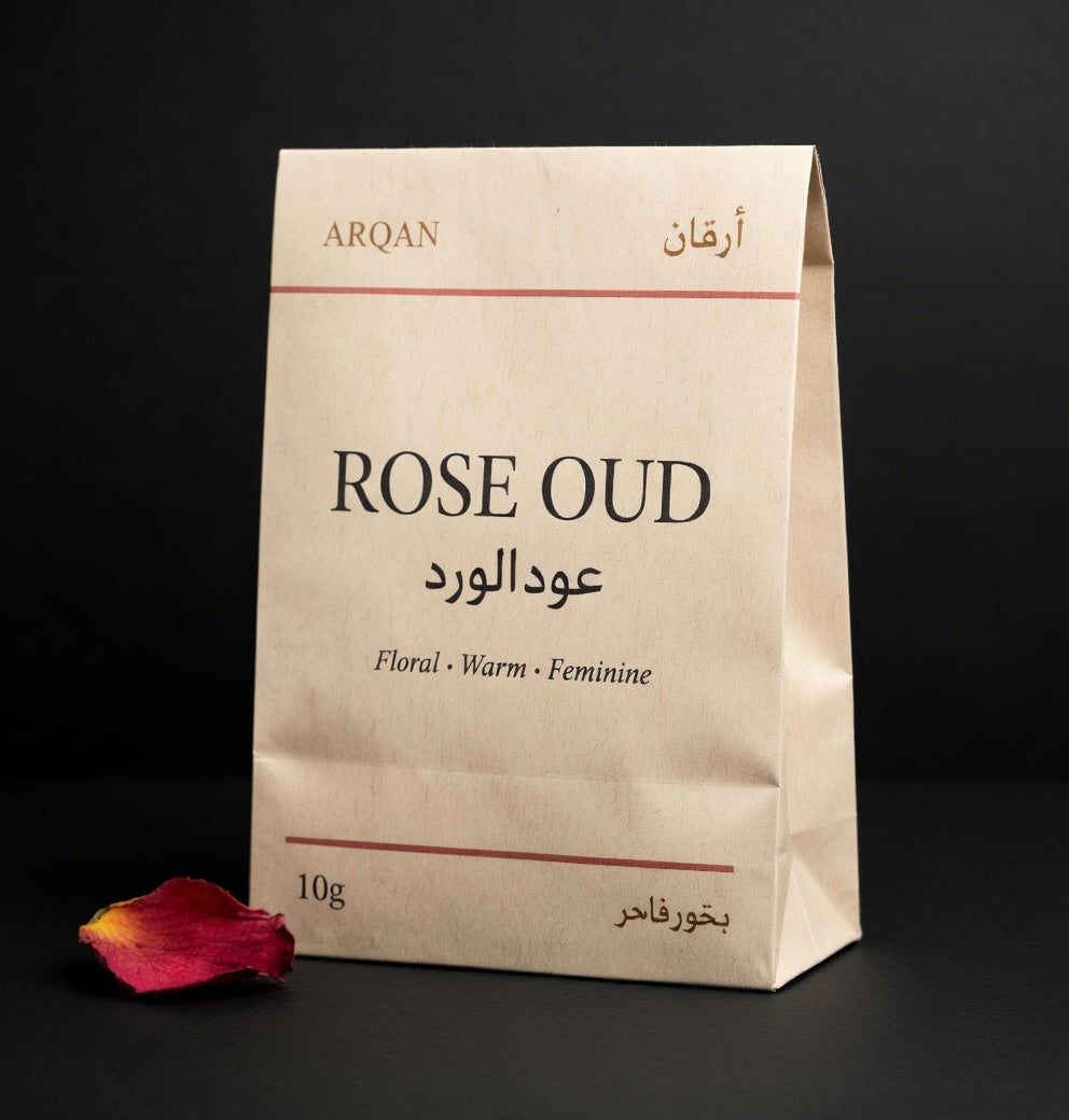 ARQAN Rose Oud Bakhoor — Rose Oud