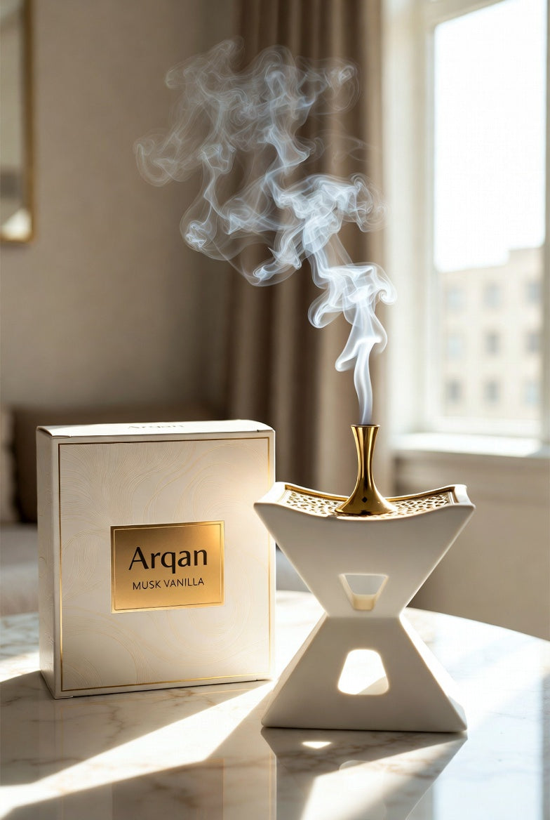 ARQAN Vanilla Musk Bakhoor — مسك فانيليا